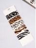 Animal Print Hair Clips (5 Pcs)